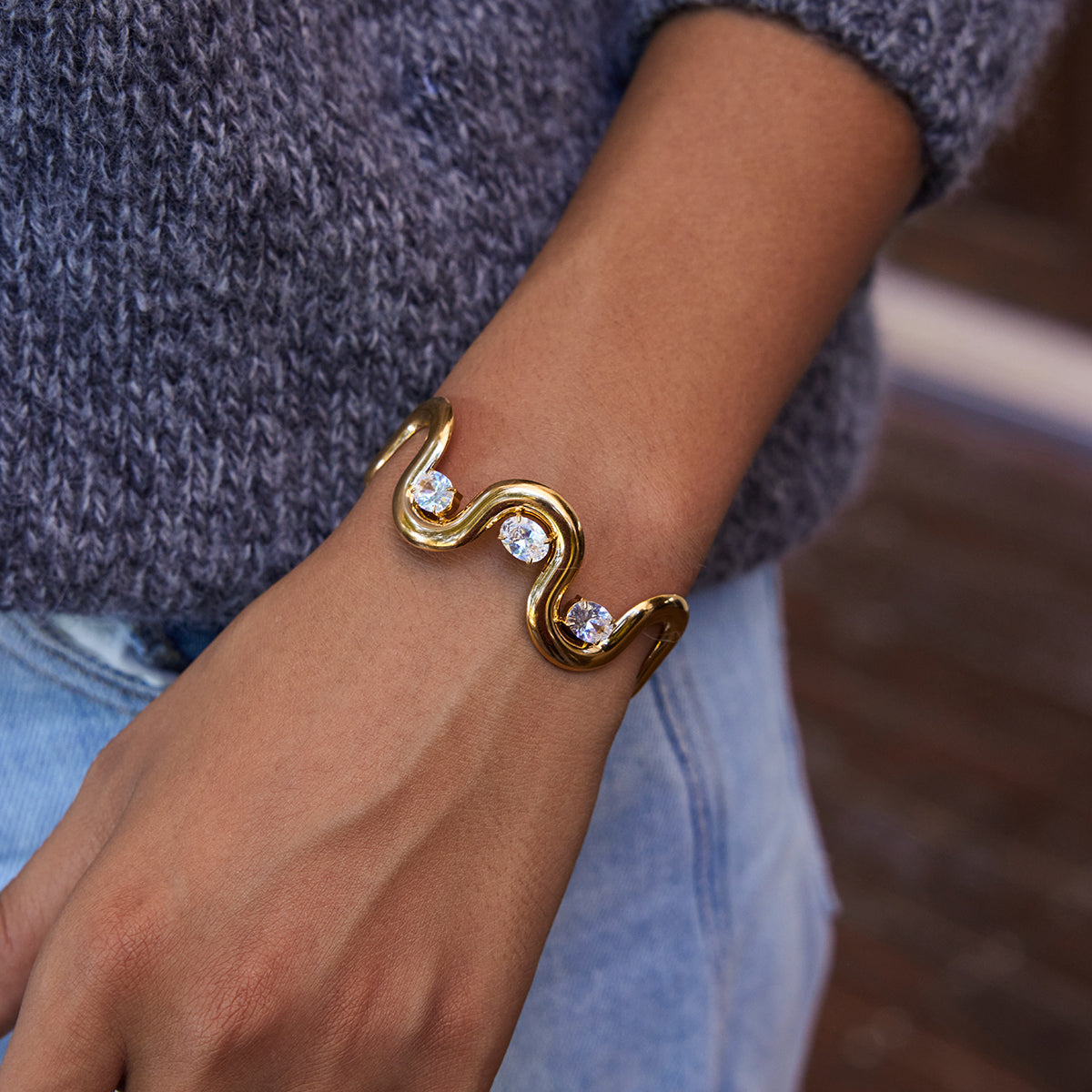 Muse Trinity Diamond Bracelet
