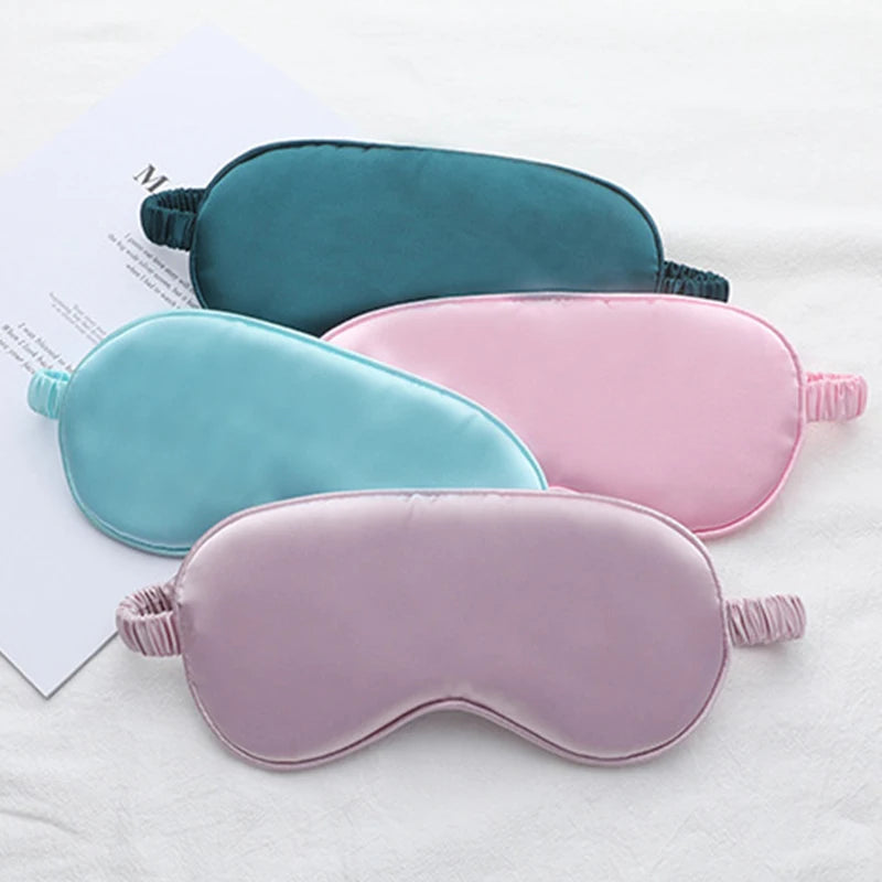 Bridesmaid Silk Sleeping Eye Mask - Carrying Pouch Bag