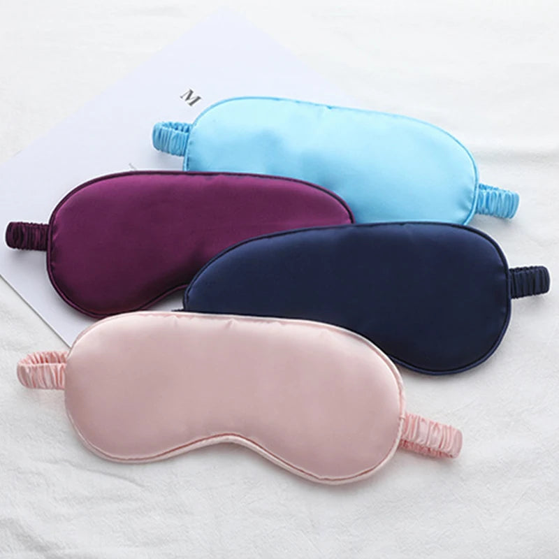 Bridesmaid Silk Sleeping Eye Mask - Carrying Pouch Bag