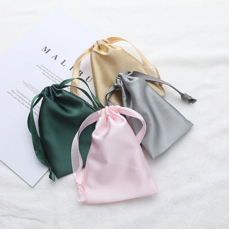 Bridesmaid Silk Sleeping Eye Mask - Carrying Pouch Bag