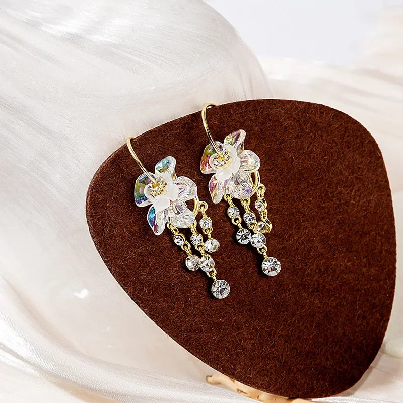 WOW Flower Fringed Earrings