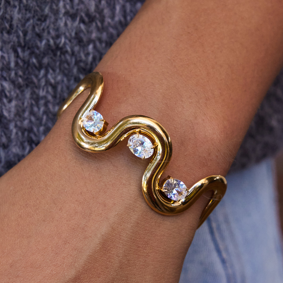 Muse Trinity Diamond Bracelet