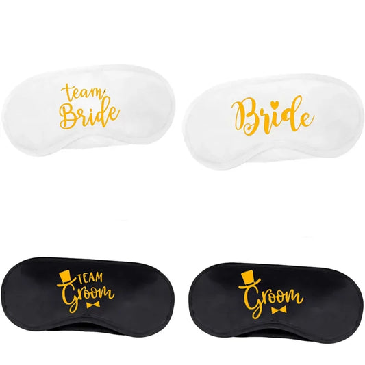 Team Bride & Groom Sleeping Mask