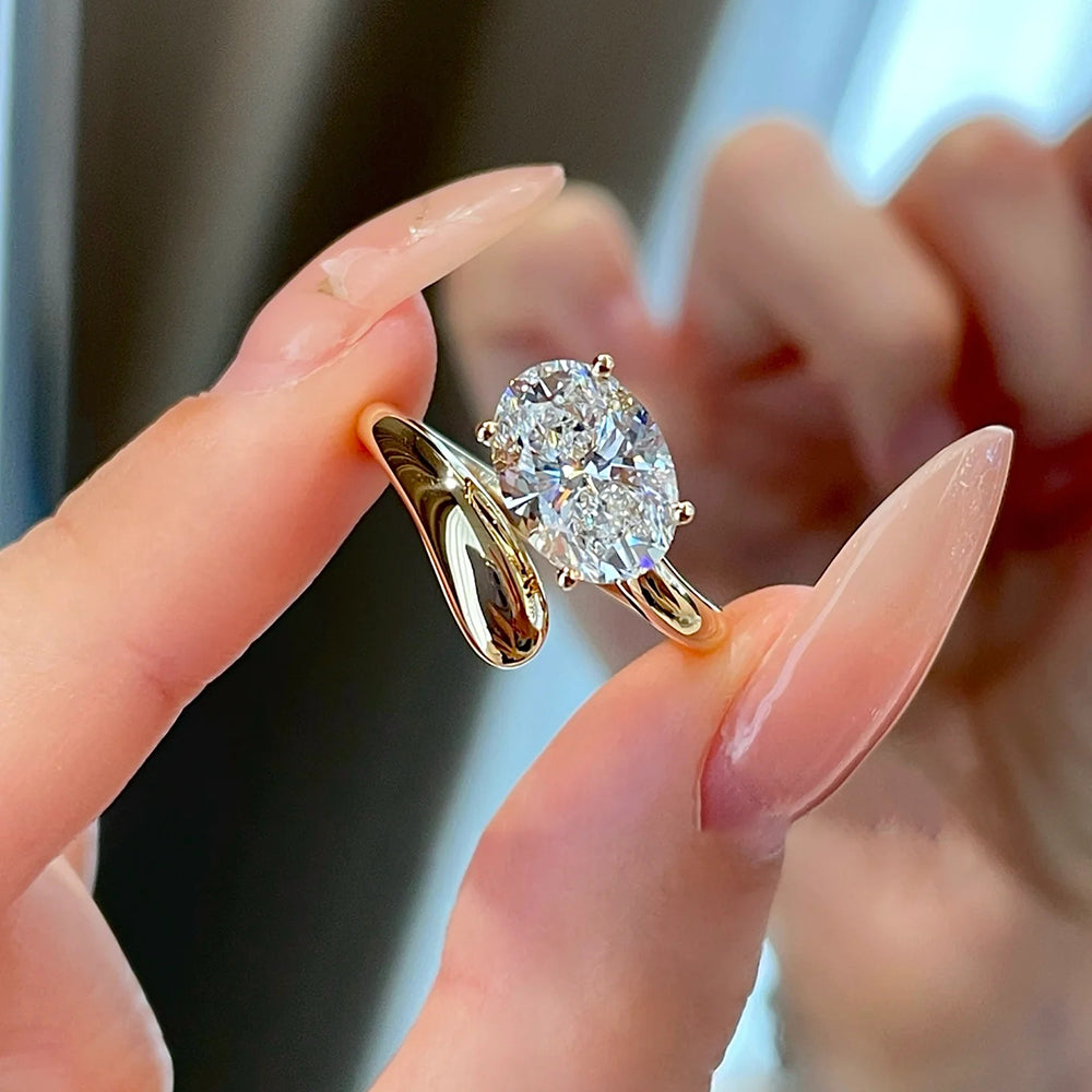 Muse Essence Resizable Diamond Ring - Silver