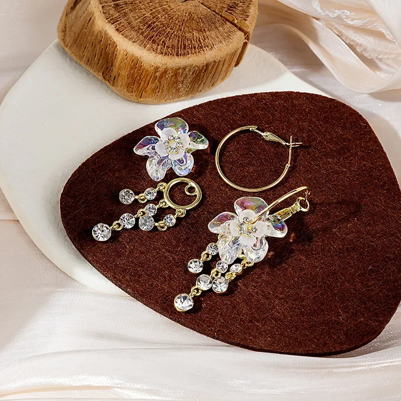 WOW Flower Fringed Earrings