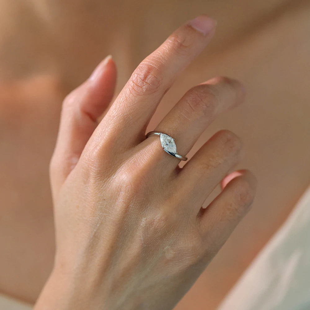 Muse Estell Diamond Ring - Silver