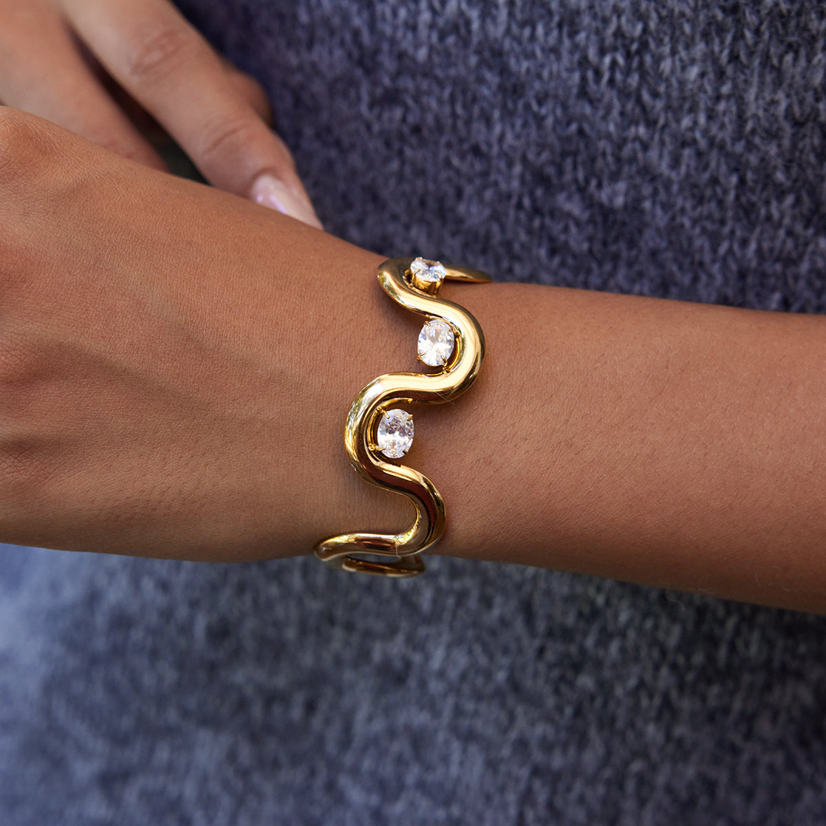 Muse Trinity Diamond Bracelet