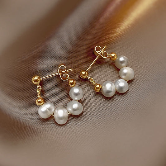 French Pearl Earrings